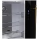 Forno FFFFD1791-33BLK French Door Refrigerator