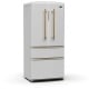 Forno FFFFD1791-33WHT 33 inch 18.0 cu. ft. French Door Refrigerator