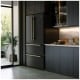 Forno 36 inch 19.2 cu. ft. Black French Door Refrigerator (FFRBI1820-36BLK)