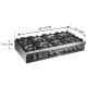 Forno FCTGS5751-48