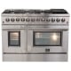 Forno 48 inch Dual Fuel Range (FFSGS6156-48)