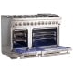Forno 48 inch Stainless Steel Dual Fuel Range (FFSGS6187-48)