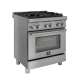 Cuisinière à Biénergie Inox Forno (FFSGS6188-30)
