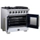 Forno FFSGS6460-36WHT 36 inch Gas Range