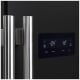 Forno 33 inch 15.6 cu. ft. Black Side by Side Refrigerator (FFRBI1805-33BLK)