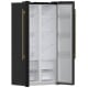 Forno 33 inch 15.6 cu. ft. Side by Side Refrigerator (FFRBI1805-33BLK)