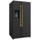 Forno FFRBI1844-36BLK 36 inch 20.0 cu. ft. Side by Side Refrigerator