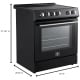 Forno FFSIN0982-30BLK