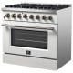 Forno FFSGS6156-36WHT 36 inch Range