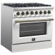 Forno 36 inch Range (FFSGS6156-36WHT)