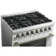 Forno FFSGS6156-36WHT Dual Fuel Range