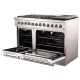 Forno 48 inch White Dual Fuel Range (FFSGS6156-48WHT)