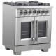 Forno 30 inch Stainless Steel Dual Fuel Range (FFSGS6387-30)