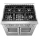 Forno 36 inch Stainless Steel Gas Range (FFSGS6444-36)