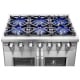 Forno 36 inch Stainless Steel Gas Range (FFSGS6460-36)