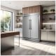 Forno FFFFD1722-60S 27.2 cu. ft. Convertible Fridge/Freezer Built In Freezer