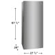 Congélateur Frigidaire 13 pi. cu. Yes (FFUE1326AV)