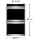 Four encastré double Frigidaire Gallery GCWD3070AF 30 pouce