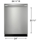 Lave-vaisselle Frigidaire Professional (PDSH4816BF)