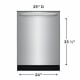 Lave-vaisselle Frigidaire FDPH431LAF