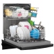 Frigidaire Gallery FGCD2444SB Dishwasher