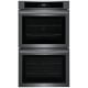 Frigidaire 30 inch Black Stainless Steel Double Wall Oven (FCWD3027AD)