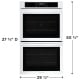 Four encastré double Frigidaire 30 pouce (FCWD3030AW)
