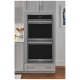 Frigidaire Gallery 27 inch Black Stainless Steel Double Wall Oven (GCWD2767AD)