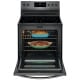 Frigidaire 30 inch Black Stainless Steel Electric Range (CFEF3054TD)