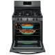 Frigidaire 30 inch Black Stainless Steel Gas Range (FFGF3054TD)