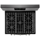 Cuisinière à Gaz Inox noir Frigidaire Gallery (FGGF3036TD)