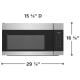 Frigidaire FMOS174CBS Microwave