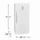 Frigidaire 32 inch 19.6 cu. ft. All Refrigerator (FRAE2024AW)