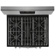 Frigidaire Gallery 30 inch Black Stainless Steel Gas Range (GCRG3060AD)