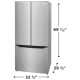 Frigidaire 33 inch 19.6 cu. ft. Refrigerator (FRFG2033AV)