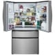 Frigidaire Gallery 36 inch 21.5 cu. ft. Stainless Steel French Door Refrigerator (GRMC2273CF)