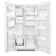Frigidaire 26 cu. ft. White Side by Side Refrigerator (FFHS2622MW)