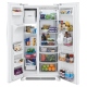 Frigidaire 33 inch 22 cu. ft. White Side by Side Refrigerator (FFSS2325TP)