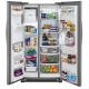 Frigidaire 33 inch 23 cu. ft. Stainless Steel Side by Side Refrigerator (FFSS2325TS)