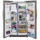 Frigidaire 36 inch 26 cu. ft. Stainless Steel Side by Side Refrigerator (FFSS2625TS)