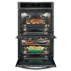 Frigidaire Gallery 30 inch Black Stainless Steel Double Wall Oven (FGET3065PD)
