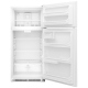 Frigidaire FFTR1814TW 30 inch 18 cu. ft. Top Freezer Refrigerator