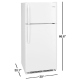 Frigidaire FFTR1814TW