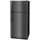 Frigidaire 30 inch 18 cu. ft. Black Stainless Steel Top Freezer Refrigerator (FFTR1821TD)