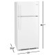 Frigidaire FFTR1821TW