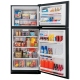 Frigidaire 30 inch 20.3 cu. ft. Black Stainless Steel Top Freezer Refrigerator (FFTR2021TD)