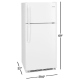 Frigidaire FFTR2021TW