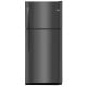 Frigidaire Gallery 30 inch 20.3 cu. ft. Black Stainless Steel Top Freezer Refrigerator (FGTR2042TD)