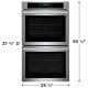 Frigidaire FCWD3030AS 30 inch Wall Oven