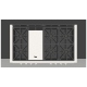 Surface de cuisson au gaz Fulgor Milano F6GRT486GS1 48 pouce